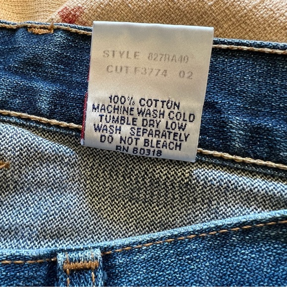 Lucky Brand Dungarees by Gene Montesano Mid-Rise Boot Cut Jeans, Size 10/30 - Picture 11 of 16